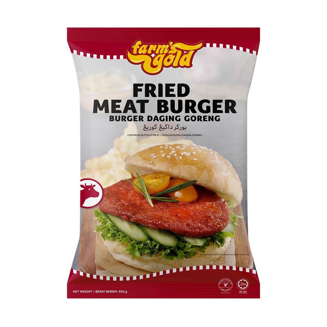 FARM’S GOLD FRIED MEAT BURGER 950g 