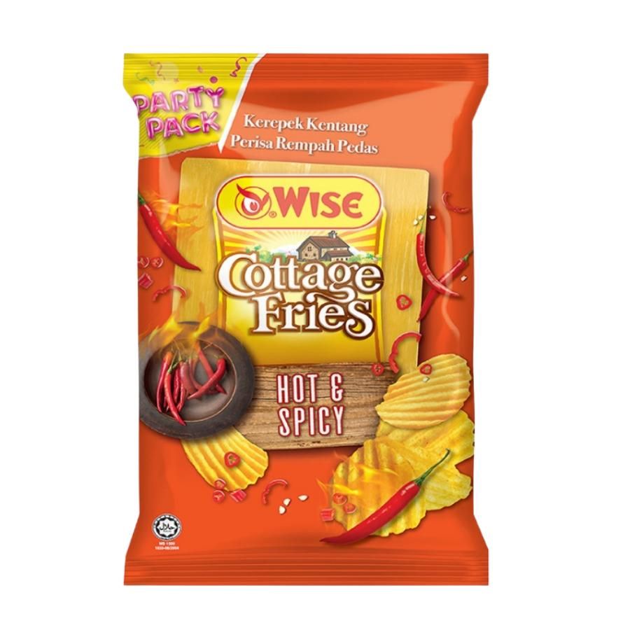 WISE COTTAGE FRIES HOT & SPICY 160g 