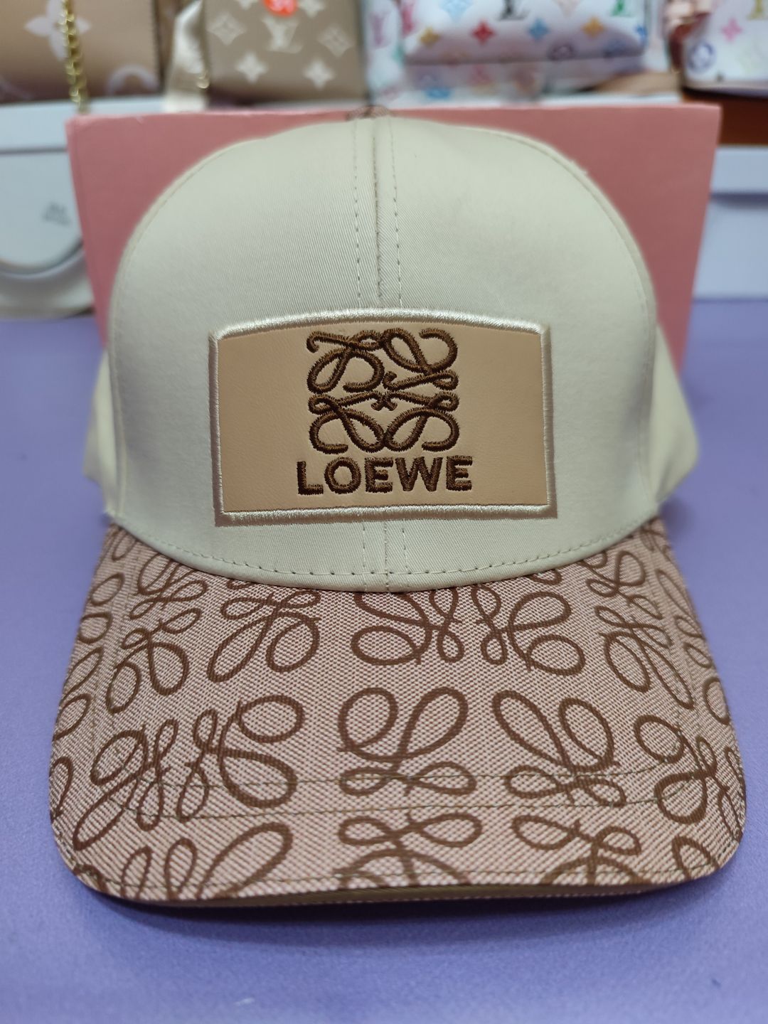 Gorra LW, calidad superior, beige