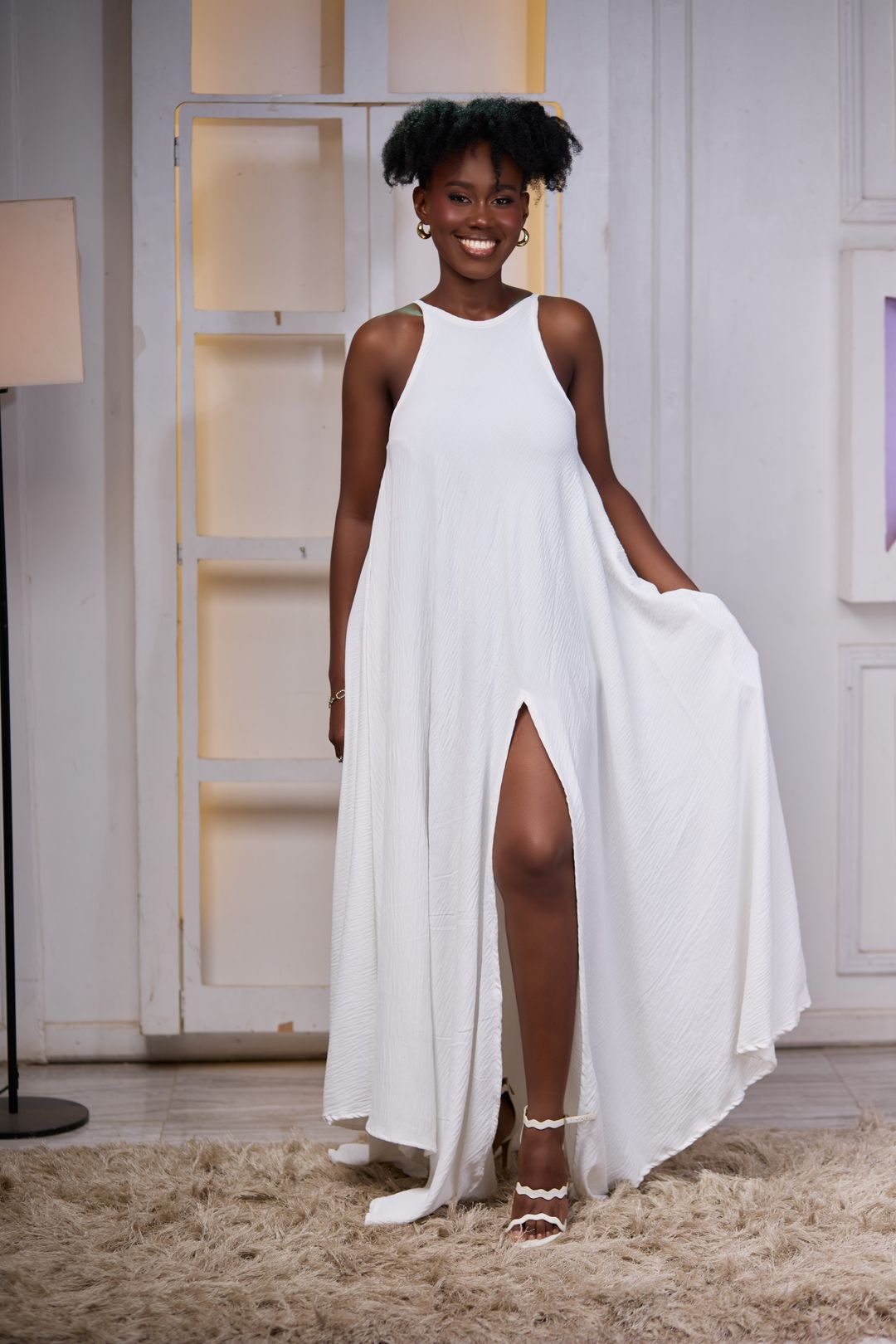 Ajo Maxi Belted Dress