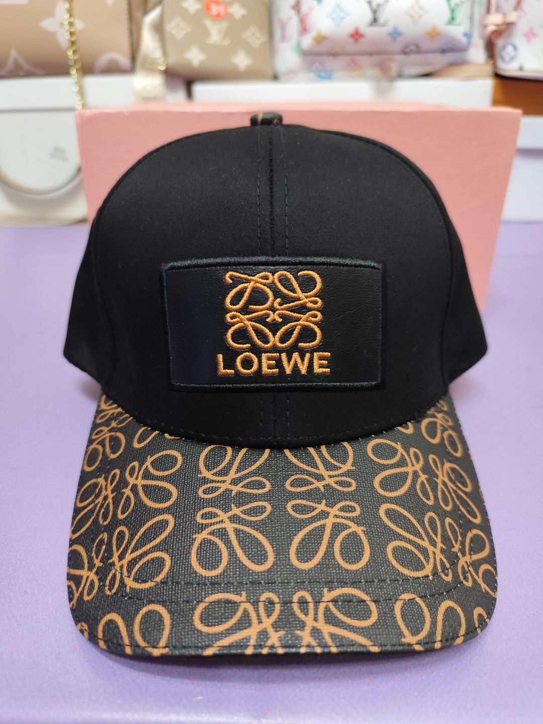 Gorra LW, calidad superior, negra