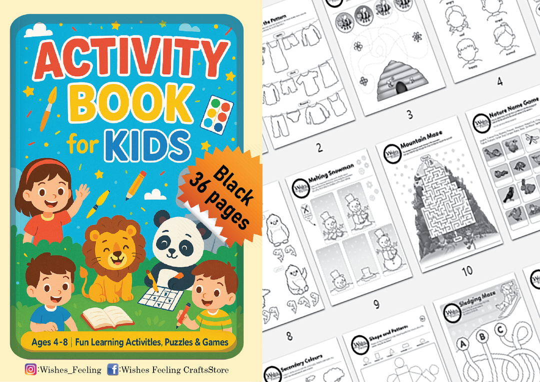 Activity book for kids -36 page