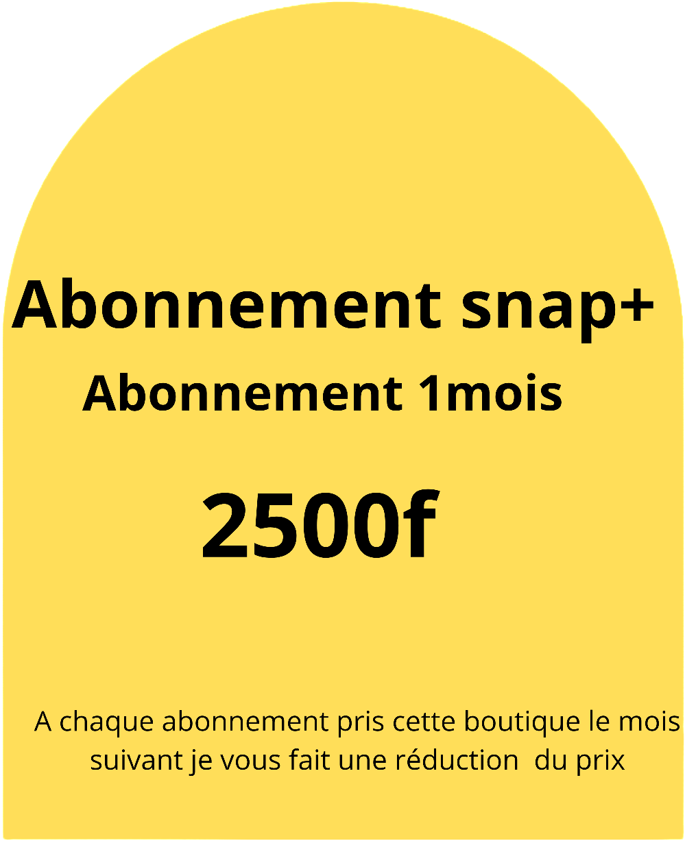 Abonnement snapchat plus 1mois