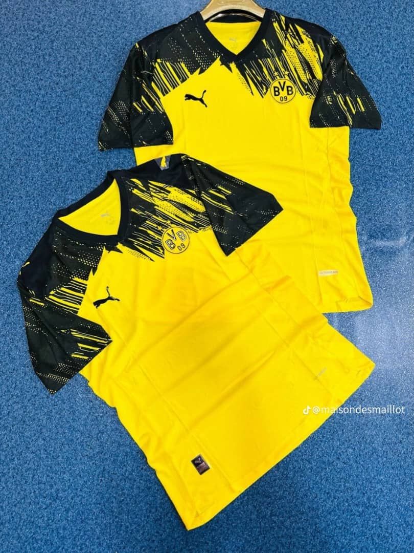 Maillot Dortmund (Version Pro & Suporteur)