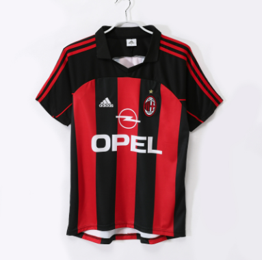 Camiseta AC Milan 2001/02