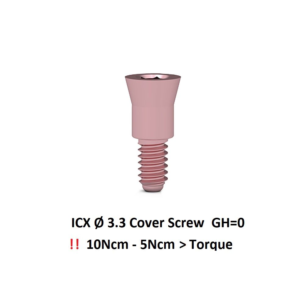 Cover Screw 3.3 GH=O