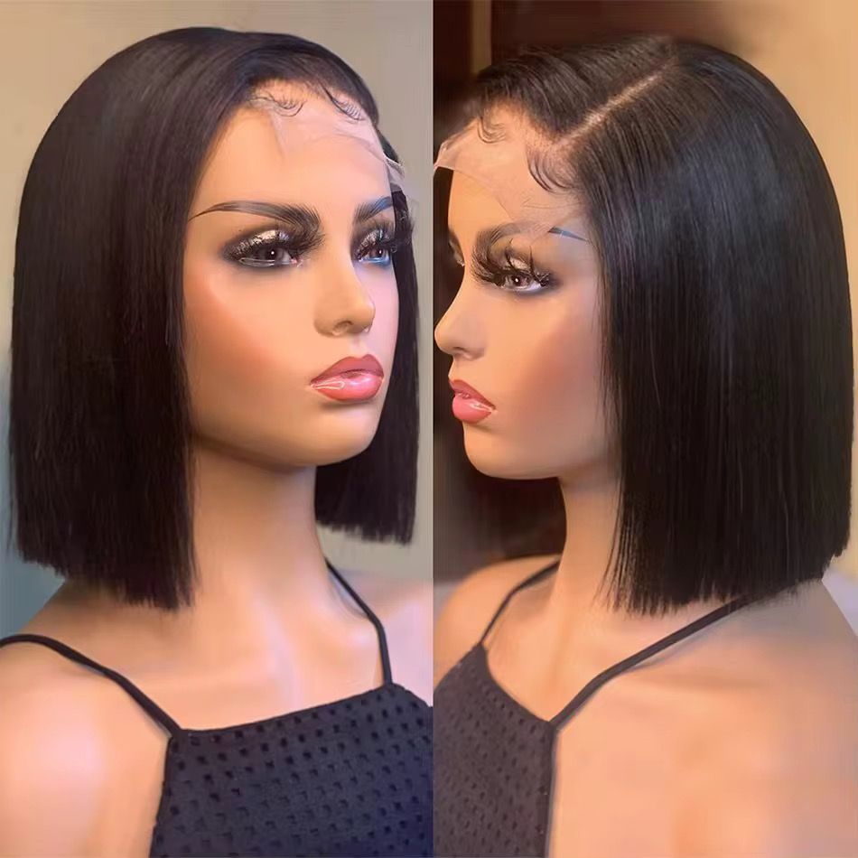 💯 human hair Chinese bone straight 