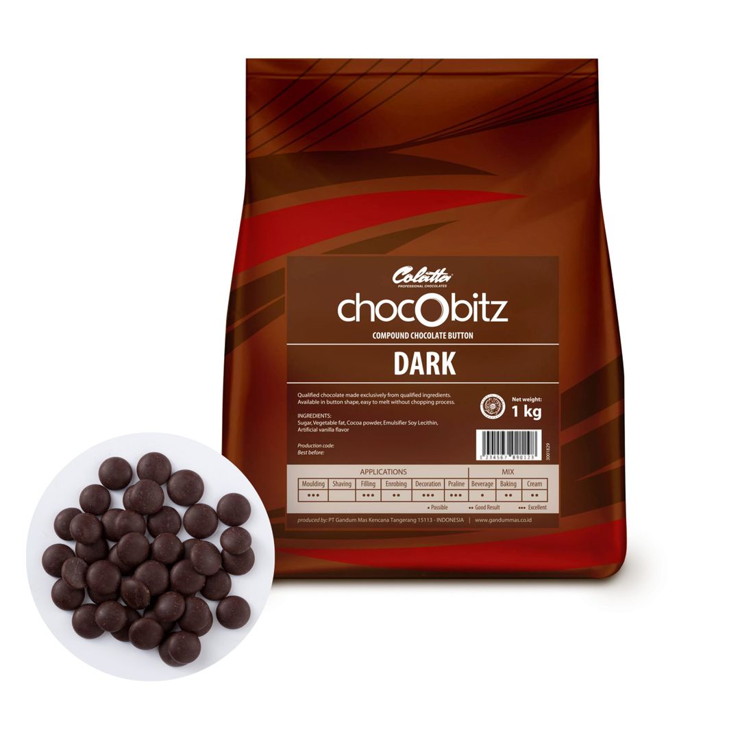 Colatta Chocobitz Dark Chocolate Button