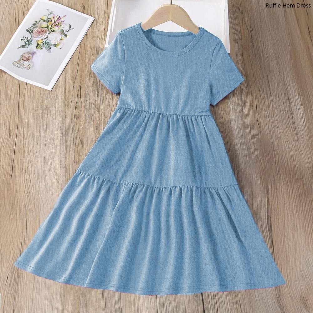 Ruffle Hem Dress