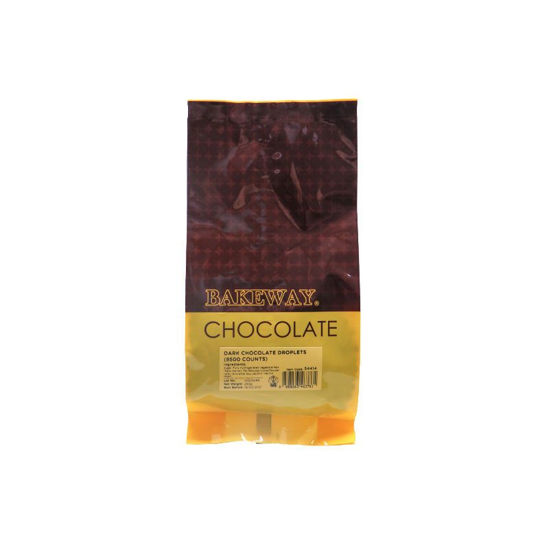 Bakeway Dark Chocolate Droplets (8500 counts)
