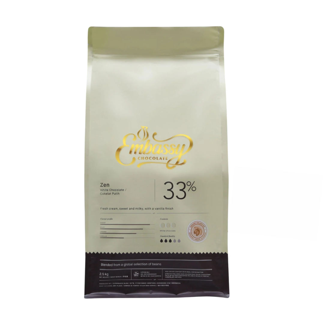 Embassy Zen White Chocolate 33%