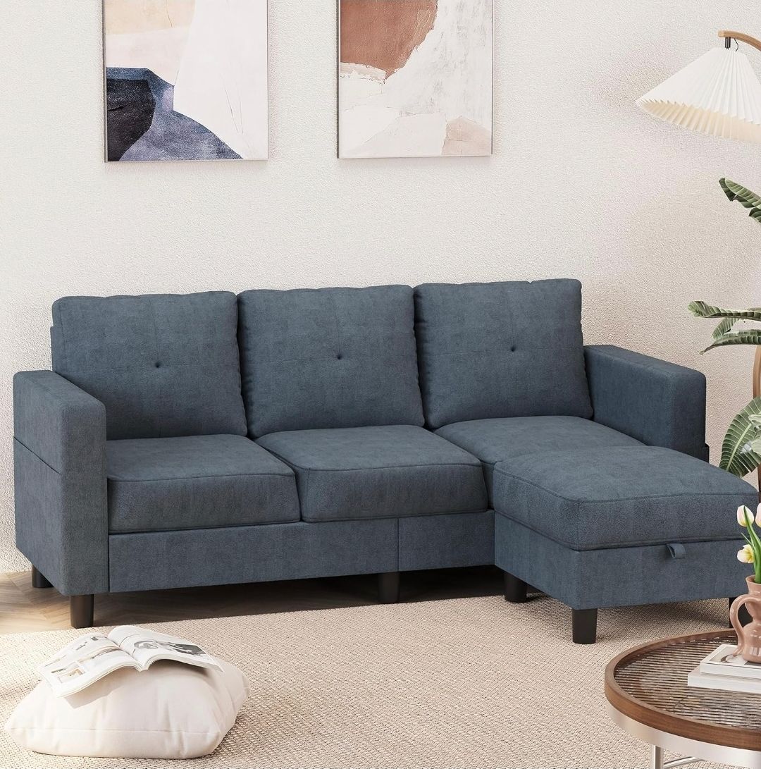 3 Seater Convertible Sectional Sofa
