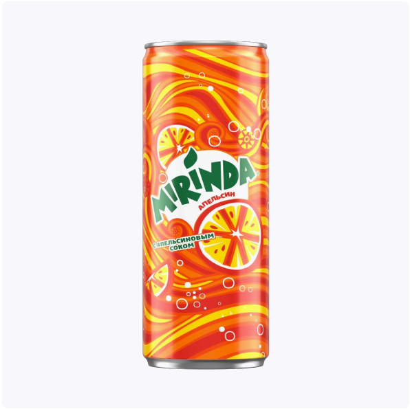 Нушоба (Напиток) Mirinda 0,25л 