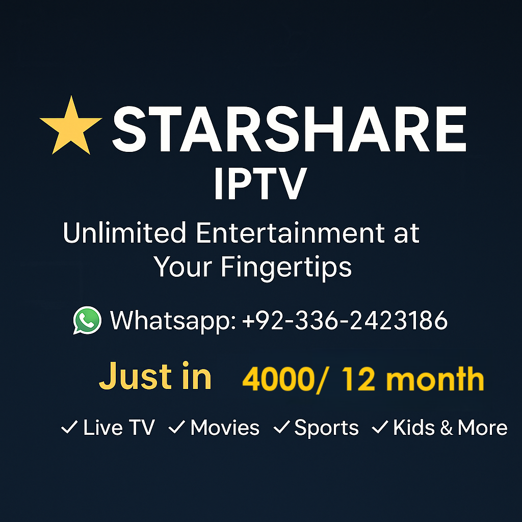 StarShare IPTV 12Month