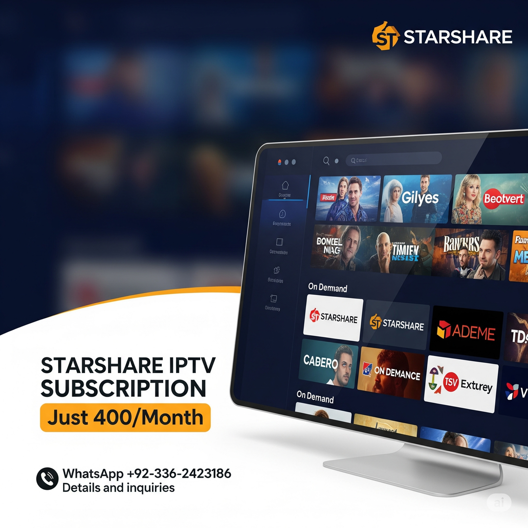 Starshare IPTV 1Month Plan