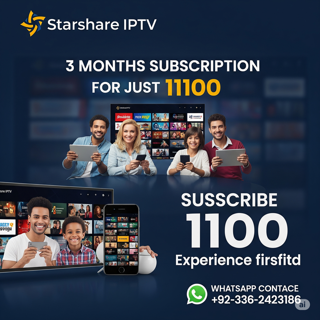 Starshare IPTV 3Month Plan