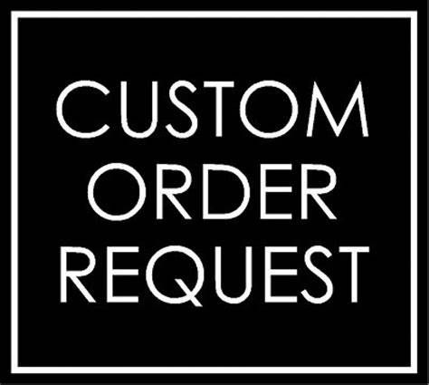 PERSONAL REQUEST