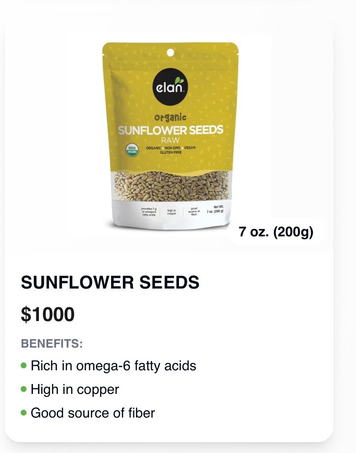 Sunflower Seeds