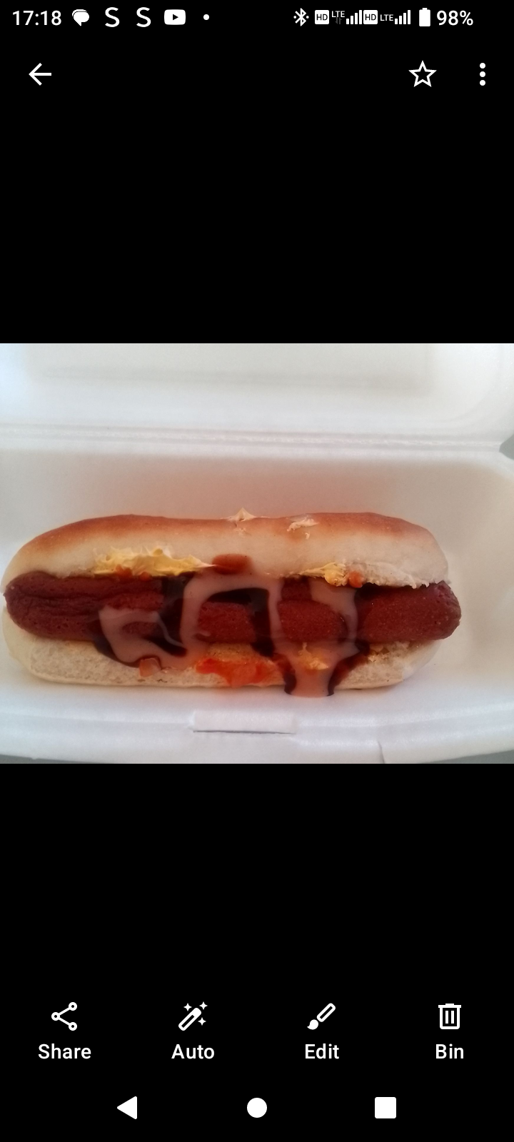 Vienna hotdog 