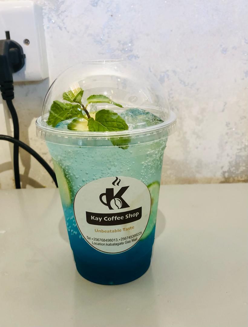 Blue Lagoon mojito