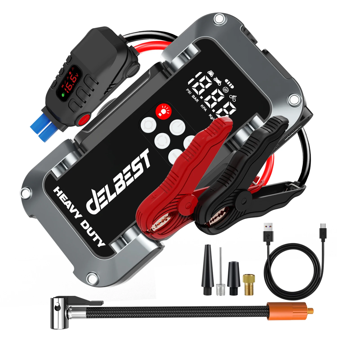 Smart Jump Start Kit with Tire inflation 