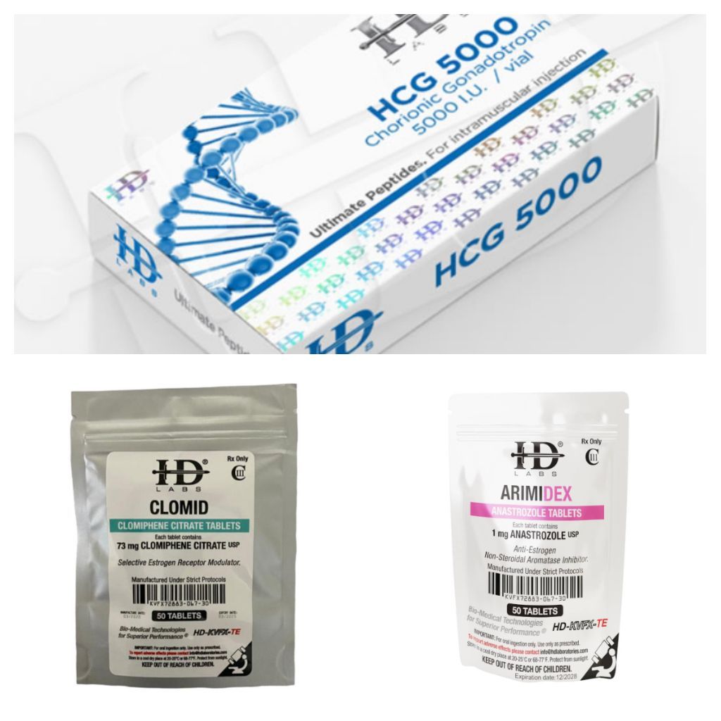 Hybrid PCT Support Stack After Bulking Or Muscle Growth Cycle 