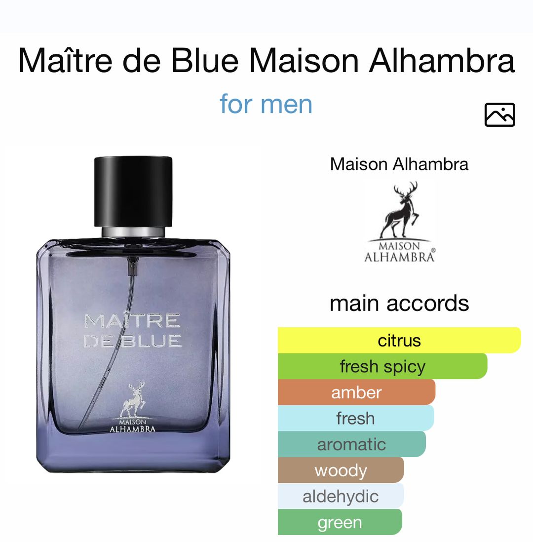 Maître de Blue by Maison Alhambra