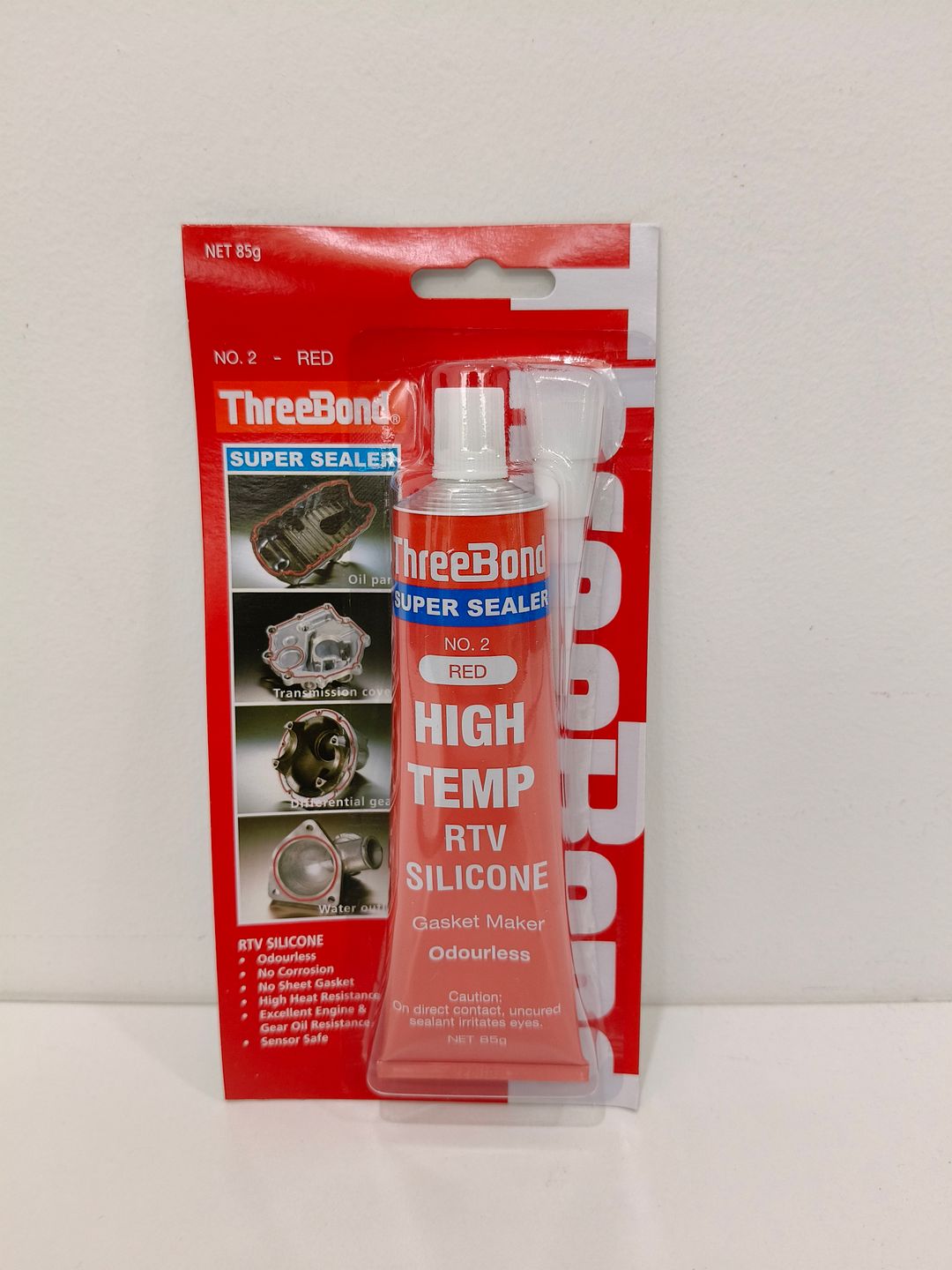 Threebond Super Sealer RTV Silicone Red 85g 12S2RJ (No.2)