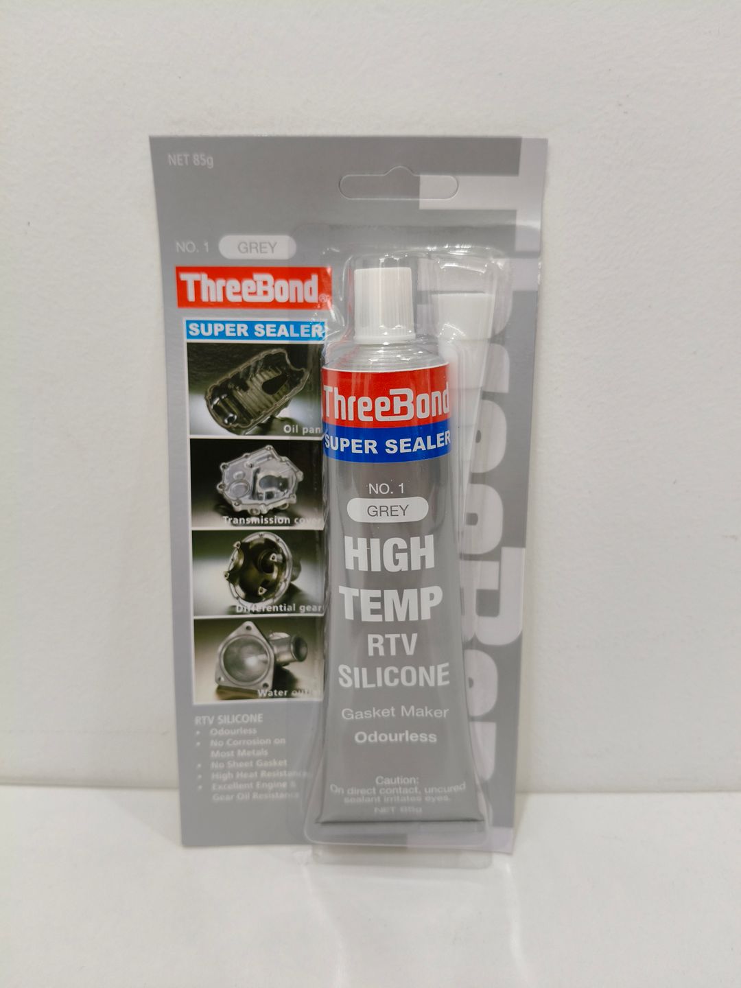 Threebond Super Sealer RTV Silicone Grey 85g 12S1GJ (No. 1)