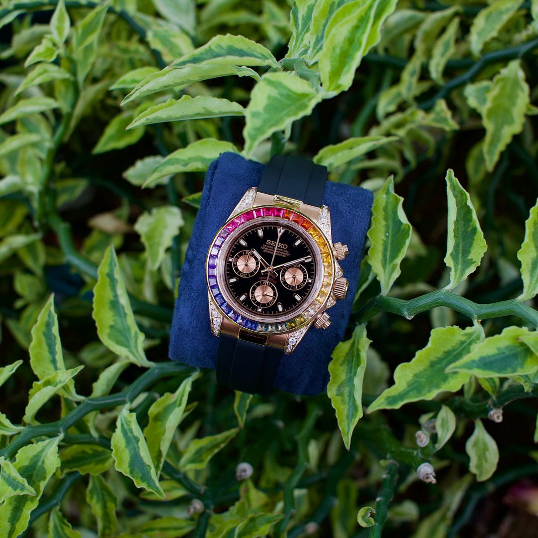 Rainbow Classic Rose Gold Daytona 