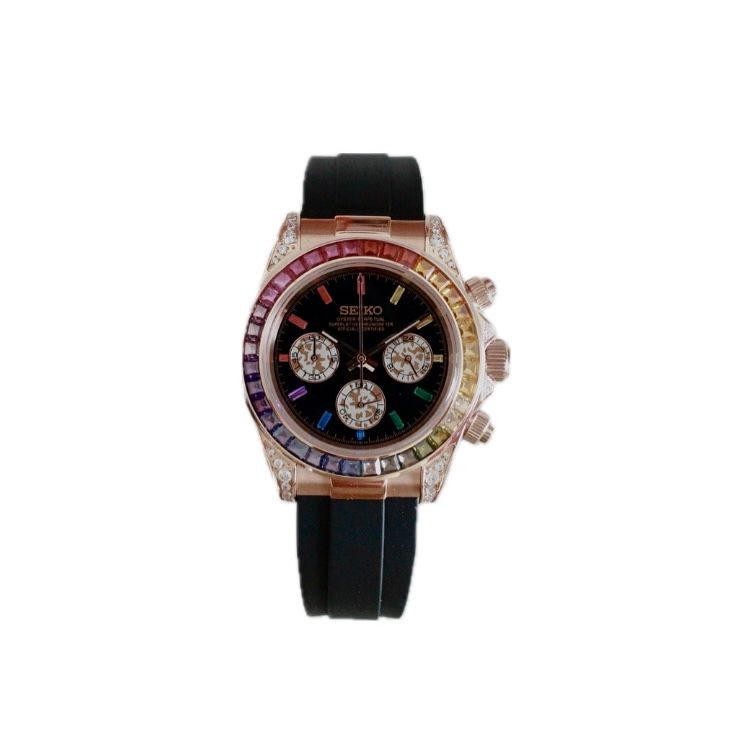 Rainbow Rose Gold Daytona Oysterflex