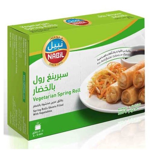 نبيل سبرنغ رول خضار 300غم