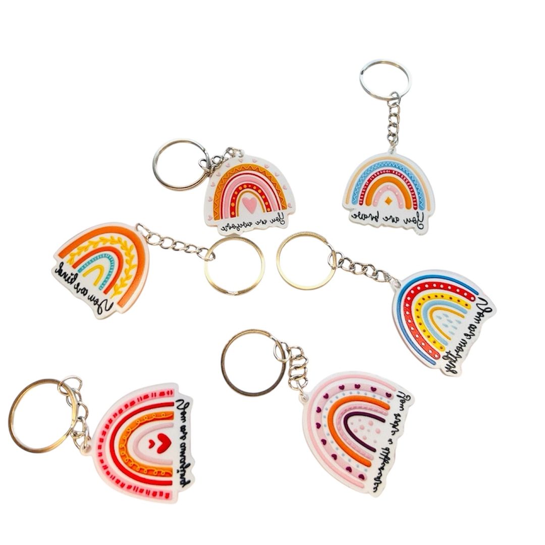 Rainbow Keychains