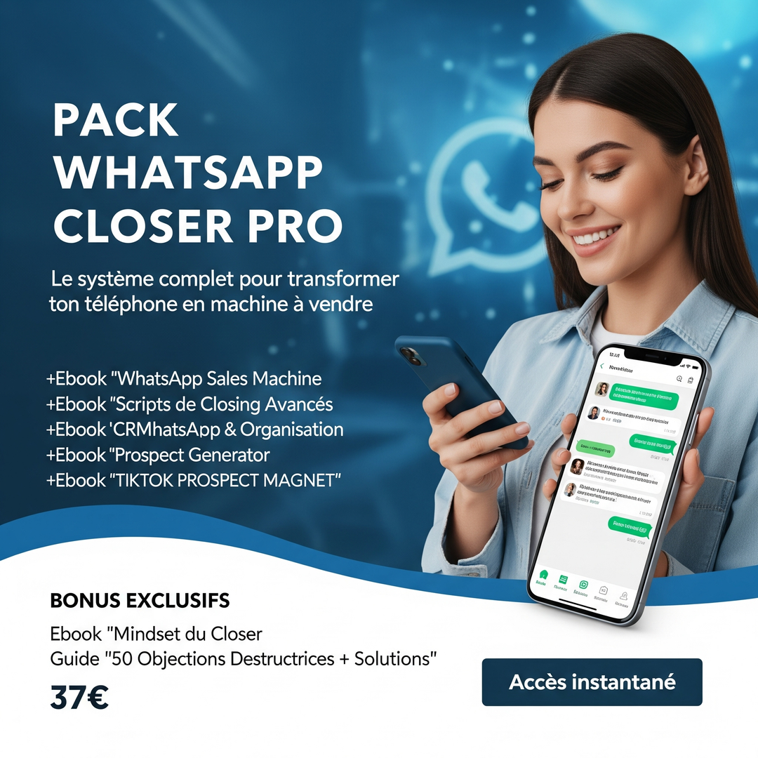 PACK WHATSAPP CLOSER PRO™