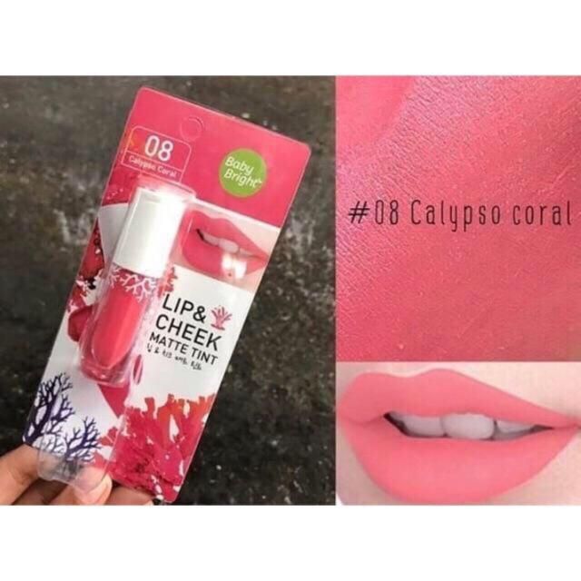 Baby Bright Lip & Cheek Matte Lipstick (2.4g) - #08