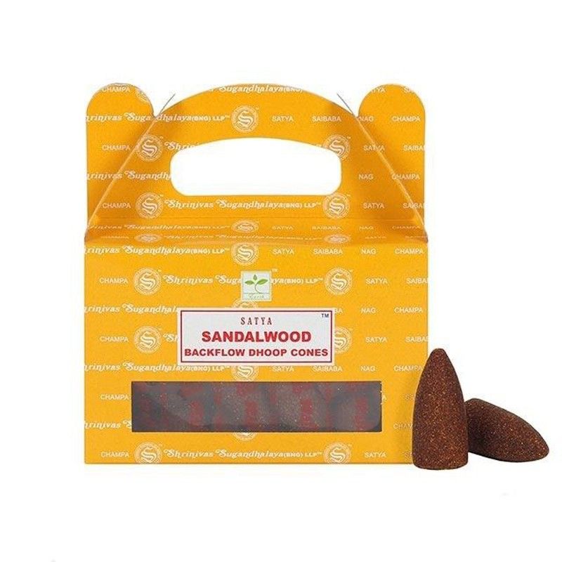 satya sandalwood dhoop ( incense cones)