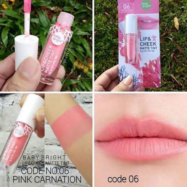Baby Bright Lip & Cheek Matte Lipstick (2.4g) - #06
