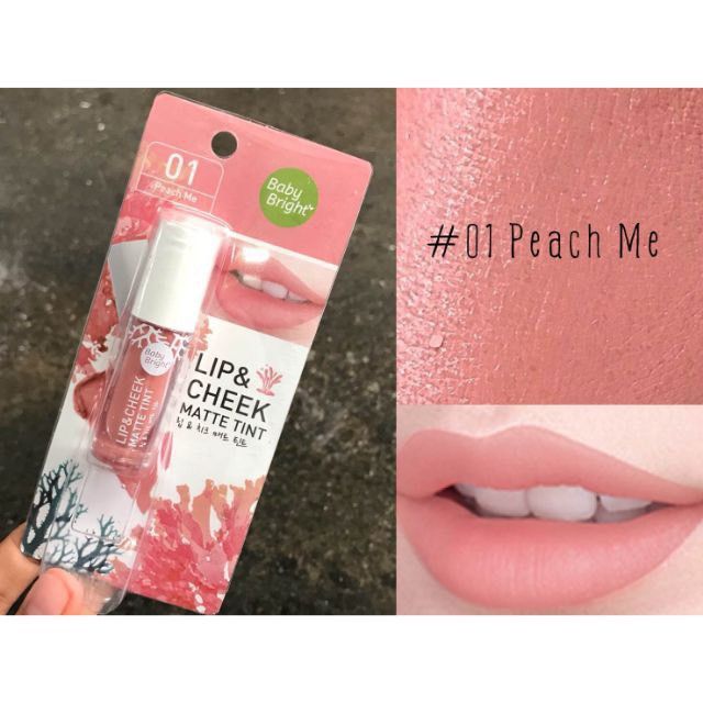 Baby Bright Lip & Cheek Matte Lipstick (2.4g) - #01