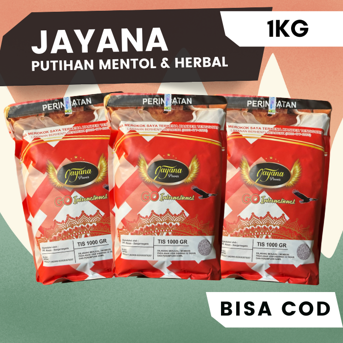 JAYANA PUTIHAN MENTOL & HERBAL 1KG