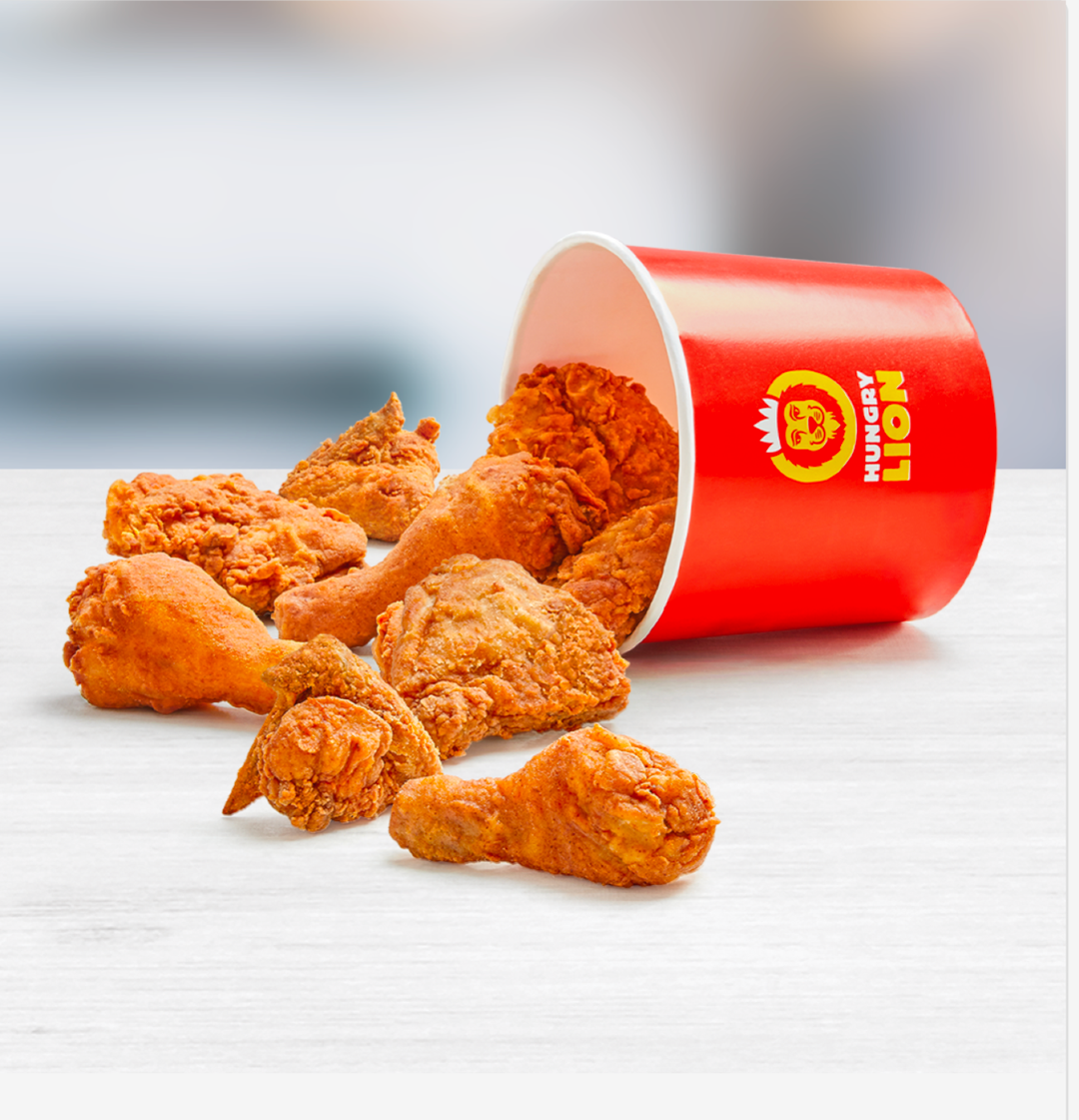 Hungry Lion 9 Piece Bucket