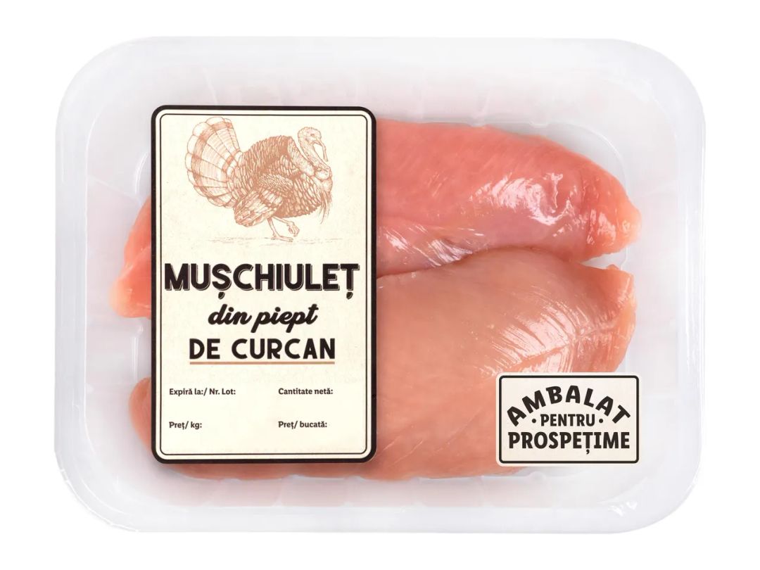 Mușchiuleț din piept de curcan, (Lidl)