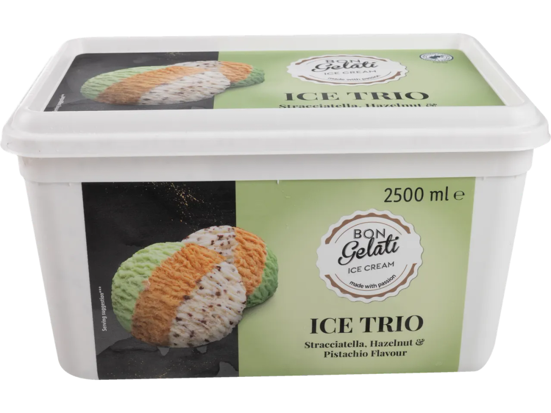 Înghețată trio, Bon Gelati (Lidl)