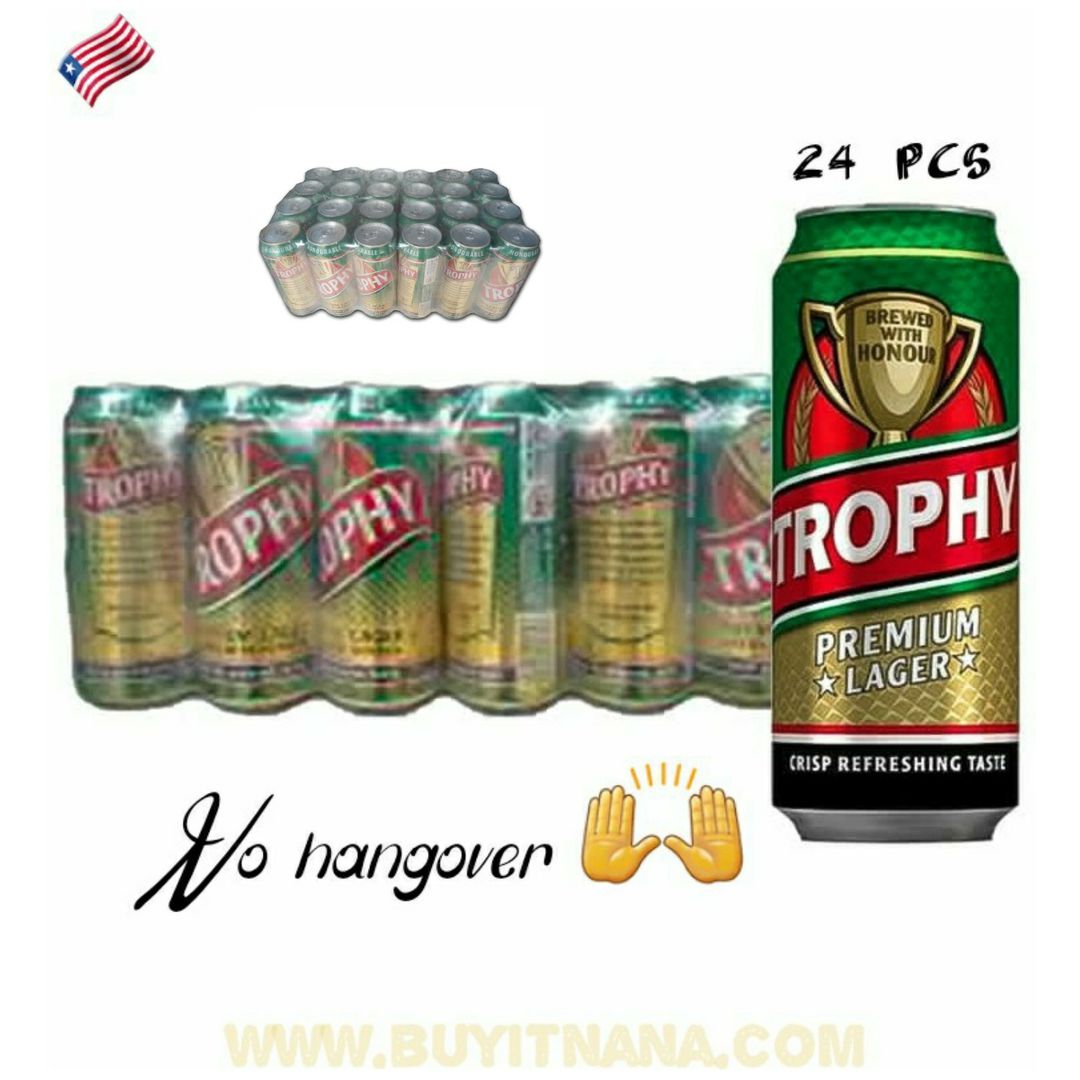 Trophy Premium Lager(24 Cans)