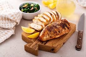 ANY PROTEIN EXCEPT FISH TURKEY AND CHICKEN