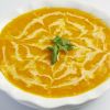 Golden Pumpkin Soup w Crab Meat & Shredded Abalone 金瓜鲍丝蟹肉羹