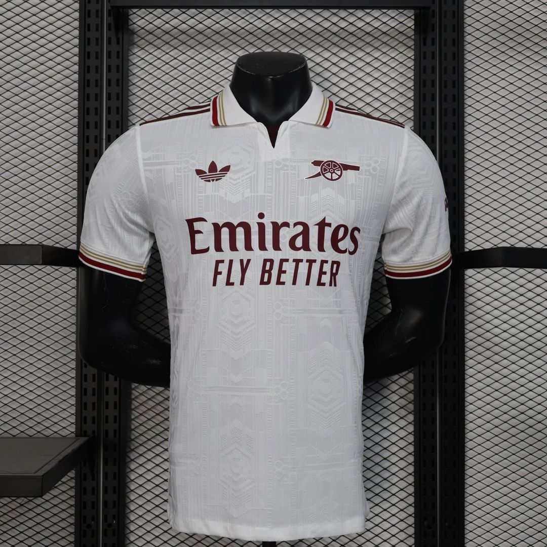 Arsenal 2025/26 Third Shirt (White)