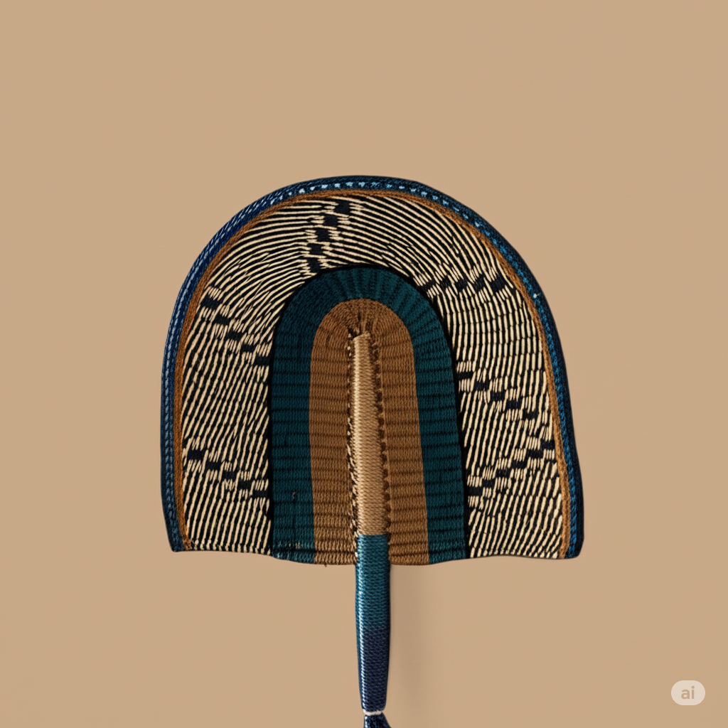 Kɔɔyɔɔ Handheld Summer Fan by Nii Attuquaye