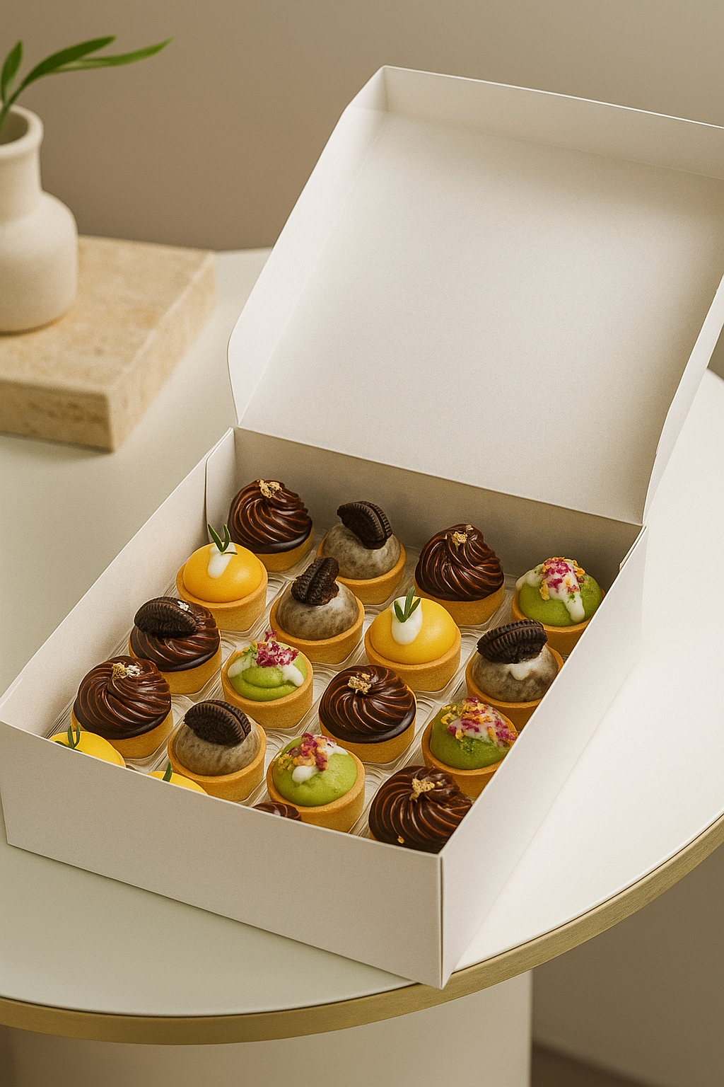 36 pcs Mini Cheesetart (Assorted Flavours)