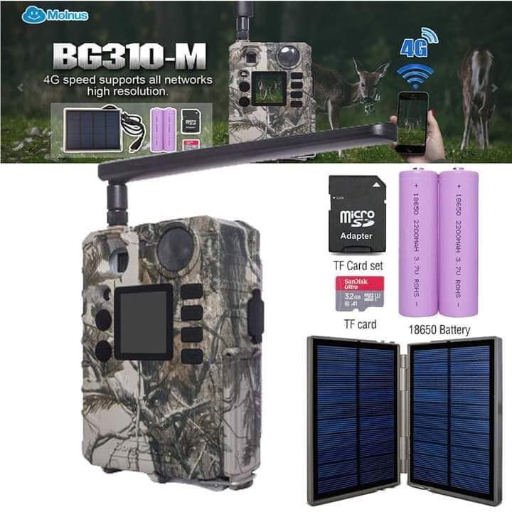 BG710M Trail camera with solar