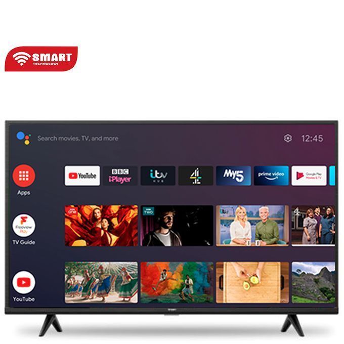 Smart TV-UHD - 55 Pouces - 4K - Android 11 - STT 5598K - Noir - Garantie 1 an